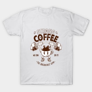 Strong Coffee Gym T-Shirt